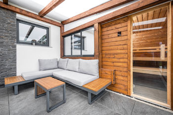 pergola - sauna - Prodej domu 140 m², Srubec
