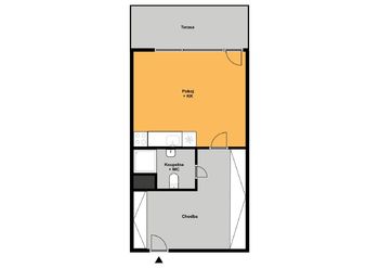 Pronájem bytu 1+kk v osobním vlastnictví 48 m², Praha 10 - Uhříněves