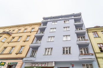 Prodej bytu 1+kk v družstevním vlastnictví, Praha 8 - Karlín
