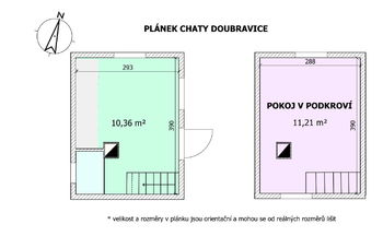 PLÁNEK - Prodej chaty / chalupy 20 m², Doubravice