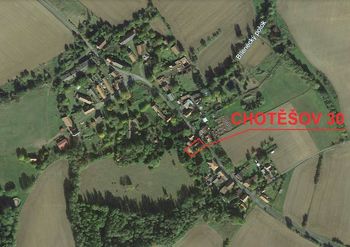 Letecký snímek - Prodej domu 65 m², Jesenice