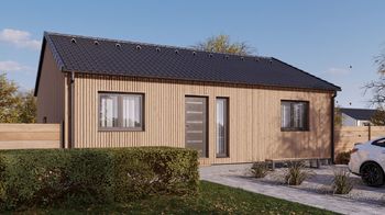 Možnost výstavby dřevostavby Haas - Prodej domu 81 m², Otnice