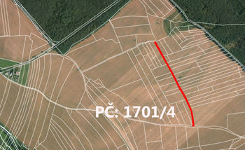 Prodej pozemku 9737 m², Rosovice