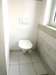 Toaleta - Pronájem bytu 2+1 v osobním vlastnictví, Písek