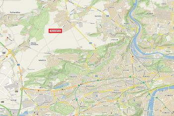 Mapa - Prodej pozemku 923 m², Horoměřice