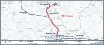 Plán VRT - Prodej domu 77 m², Hrobce