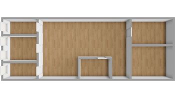 Prodej rodinného domu, Křinice - vizualizace 3. nadzemního podlaží - Prodej domu 227 m², Křinice