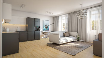Prodej bytu 2+kk v osobním vlastnictví 54 m², Praha 5 - Jinonice