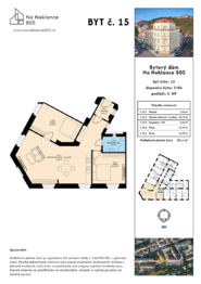 Prodej bytu 3+kk v osobním vlastnictví 81 m², Praha 5 - Smíchov