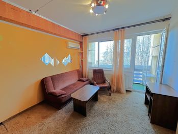 Obývací pokoj  - Prodej bytu 2+kk v osobním vlastnictví 35 m², Praha 6 - Sedlec 