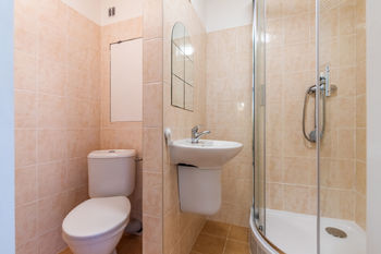 toaleta - Prodej bytu 1+1 v osobním vlastnictví, Praha 3 - Žižkov