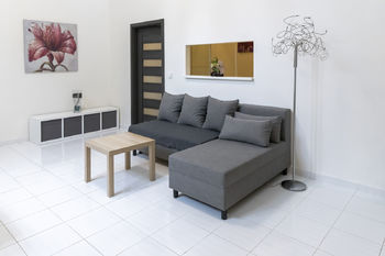 obývací pokoj - Pronájem bytu 2+kk v osobním vlastnictví 62 m², Kladno