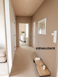 Vizualizace chodba - Prodej bytu 4+kk v osobním vlastnictví 81 m², Kladno