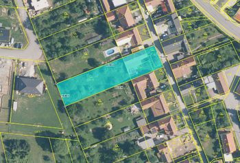 Katastrální mapa - Prodej pozemku 1492 m², Kotvrdovice