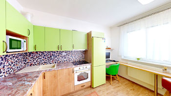 kuchyň - Prodej bytu 2+1 v osobním vlastnictví, Praha 10 - Strašnice