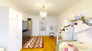 ložnice - Prodej bytu 2+1 v osobním vlastnictví, Praha 10 - Strašnice