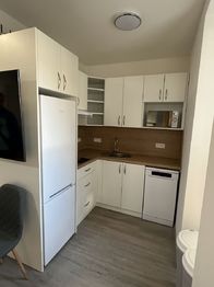 kuchyňský kout - Pronájem bytu 1+kk v osobním vlastnictví 33 m², Chrudim