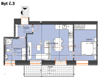 Prodej bytu 2+kk v osobním vlastnictví 63 m², Vrbno pod Pradědem
