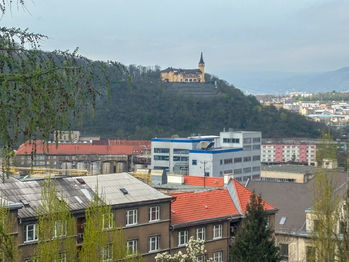 Výhled z okna - Prodej bytu 1+1 v družstevním vlastnictví, Ústí nad Labem