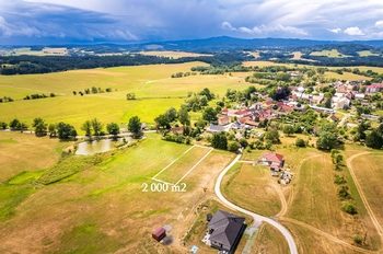 Prodej pozemku 2000 m², Horní Dvořiště