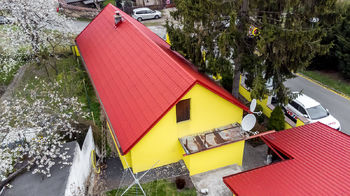 Celkový pohled na dům - Prodej domu 57 m², Lázně Toušeň