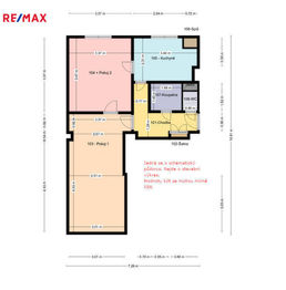 Prodej bytu 2+1 v osobním vlastnictví 56 m², Ivanovice na Hané