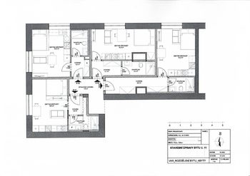 Návrh na vybudování 4 studií - Prodej apartmánu 109 m², Praha 3 - Žižkov