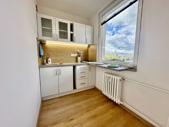 Kuchyně - Prodej bytu 1+1 v osobním vlastnictví 29 m², Praha 4 - Chodov