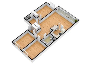 Pronájem bytu 4+kk v osobním vlastnictví 100 m², Praha 6 - Řepy