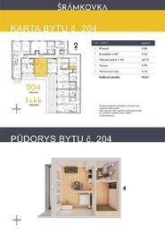 Prodej bytu 1+kk v osobním vlastnictví 55 m², České Budějovice