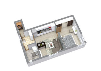 Pronájem bytu 2+kk v osobním vlastnictví 38 m², Chrudim