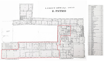 Pronájem kancelářských prostor 568 m², Praha 1 - Nové Město