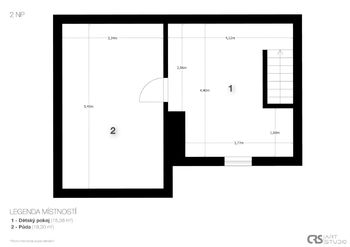 První patro - Prodej domu 104 m², Český Brod
