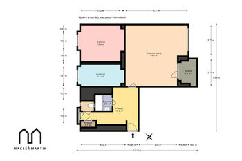 Prodej bytu 2+1 v osobním vlastnictví 79 m², Beroun