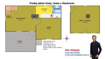 Prodej chaty / chalupy 51 m², Mladošovice
