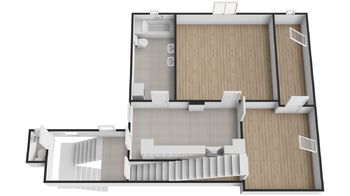 1. patro 3D - Prodej domu 166 m², Praha 6 - Ruzyně