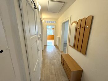 pohled z pokoje 2 do předsíně - Pronájem bytu 3+kk v osobním vlastnictví, Plzeň
