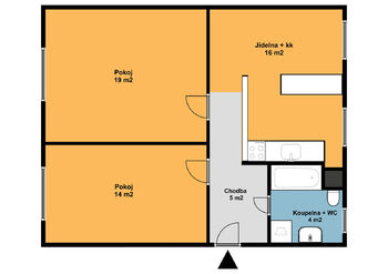 Prodej bytu 3+kk v osobním vlastnictví 59 m², Nymburk