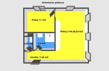 Prodej bytu 2+kk v osobním vlastnictví 52 m², Pohořelice