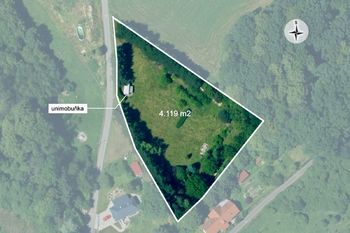Prodej pozemku 4119 m², Krmelín