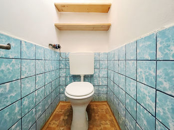 Zelená liška - WC (Braňo Pažitka) - Prodej bytu 1+kk v osobním vlastnictví 45 m², Praha 4 - Krč