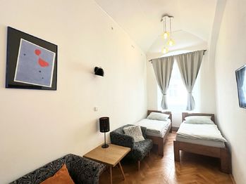 3. pokoj - Prodej bytu 2+1 v osobním vlastnictví 73 m², Praha 1 - Nové Město