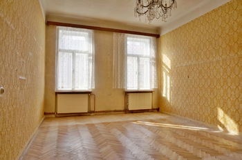 Pokoj 1 (cca 23,5 m2) - Prodej bytu 3+1 v osobním vlastnictví, Olomouc