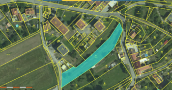 Prodej pozemku 2124 m², Šebetov