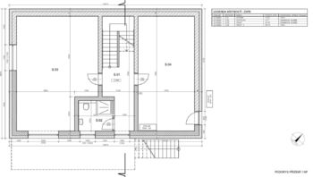 Přízemí plánek - Prodej domu 248 m², Jevany