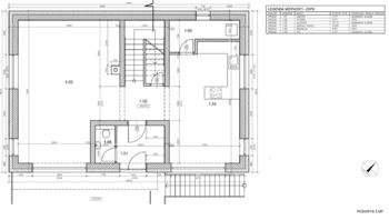 1. patro plánek - Prodej domu 248 m², Jevany