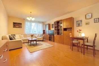 obývací pokoj - Prodej bytu 2+kk v osobním vlastnictví 49 m², Brandýs nad Labem-Stará Boleslav