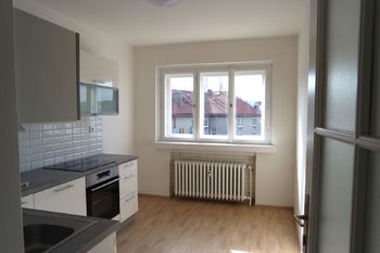 Kuchyň - Pronájem bytu 1+1 v osobním vlastnictví 50 m², Praha 8 - Libeň