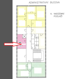 Pronájem kancelářských prostor 18 m², Hradec Králové