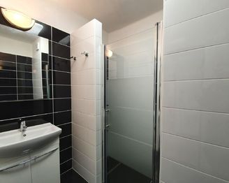 Koupelna - Pronájem bytu 3+1 v osobním vlastnictví, Sedlec-Prčice